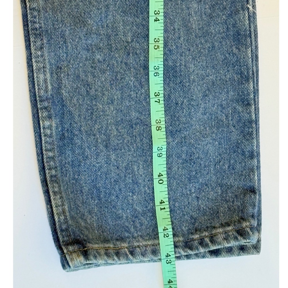 Wrangler Authentics Mens‎ Blue Denim Straight Leg Jeans Size 28x32 - Picture 7 of 11